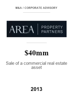 Area Property Partner 2013 tombstone
