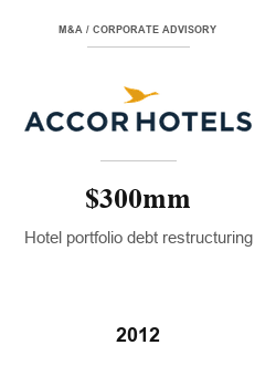 Accor North America 2012 tombstone