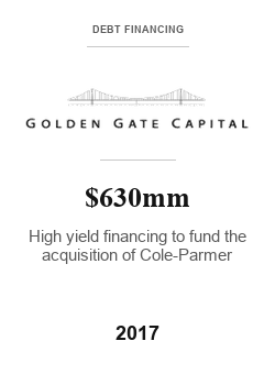 Golden Gate Capital 2017 tombstone