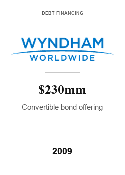 Wyndham Worldwide 2009 tombstone
