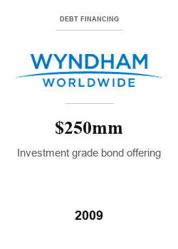 Wyndham Worldwide 2009 tombstone
